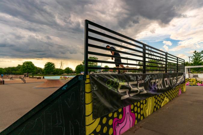 555 Monroe Skate Park
