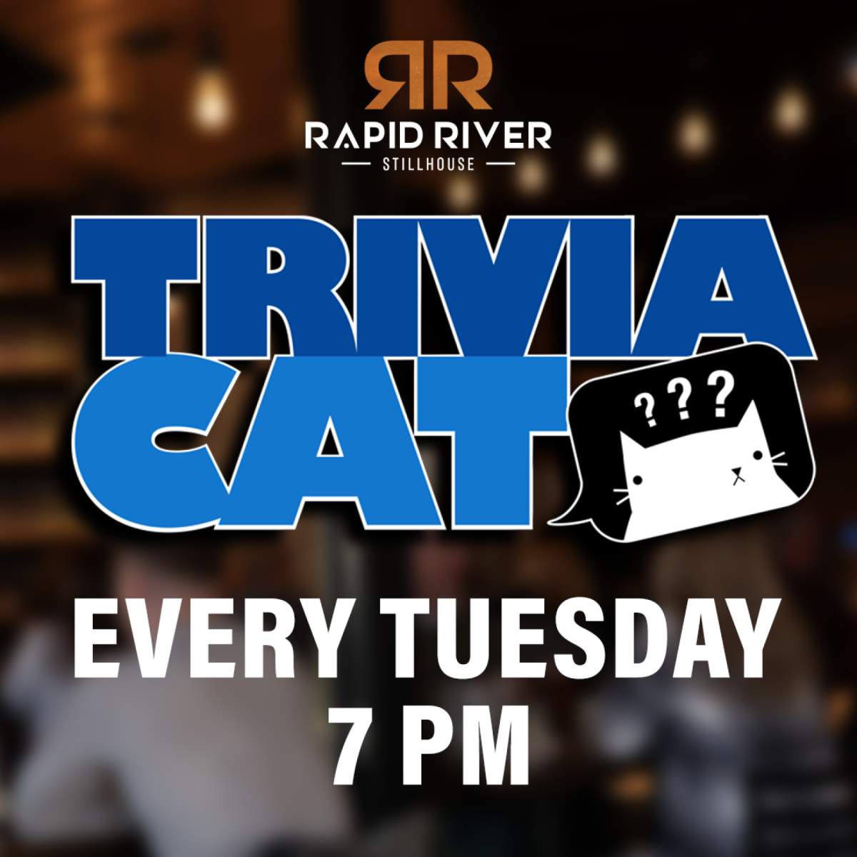A Night of Trivia with Trivia Cat - at Rapid River Stillhouse