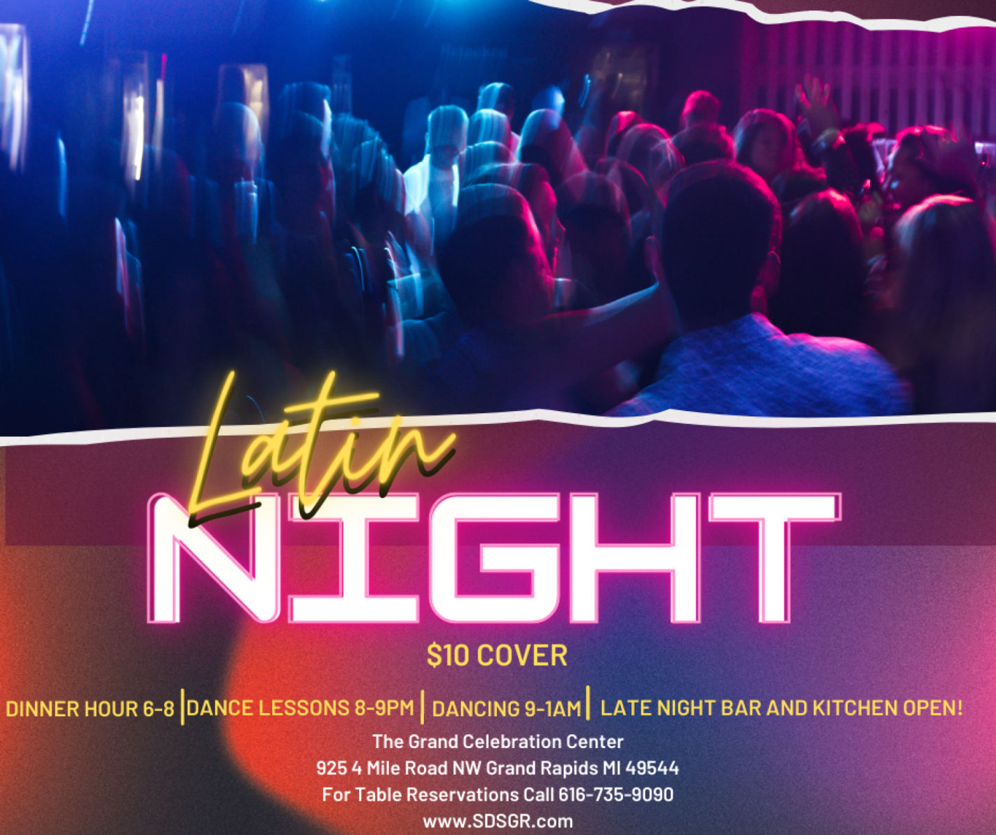 Latin Night At The Grand