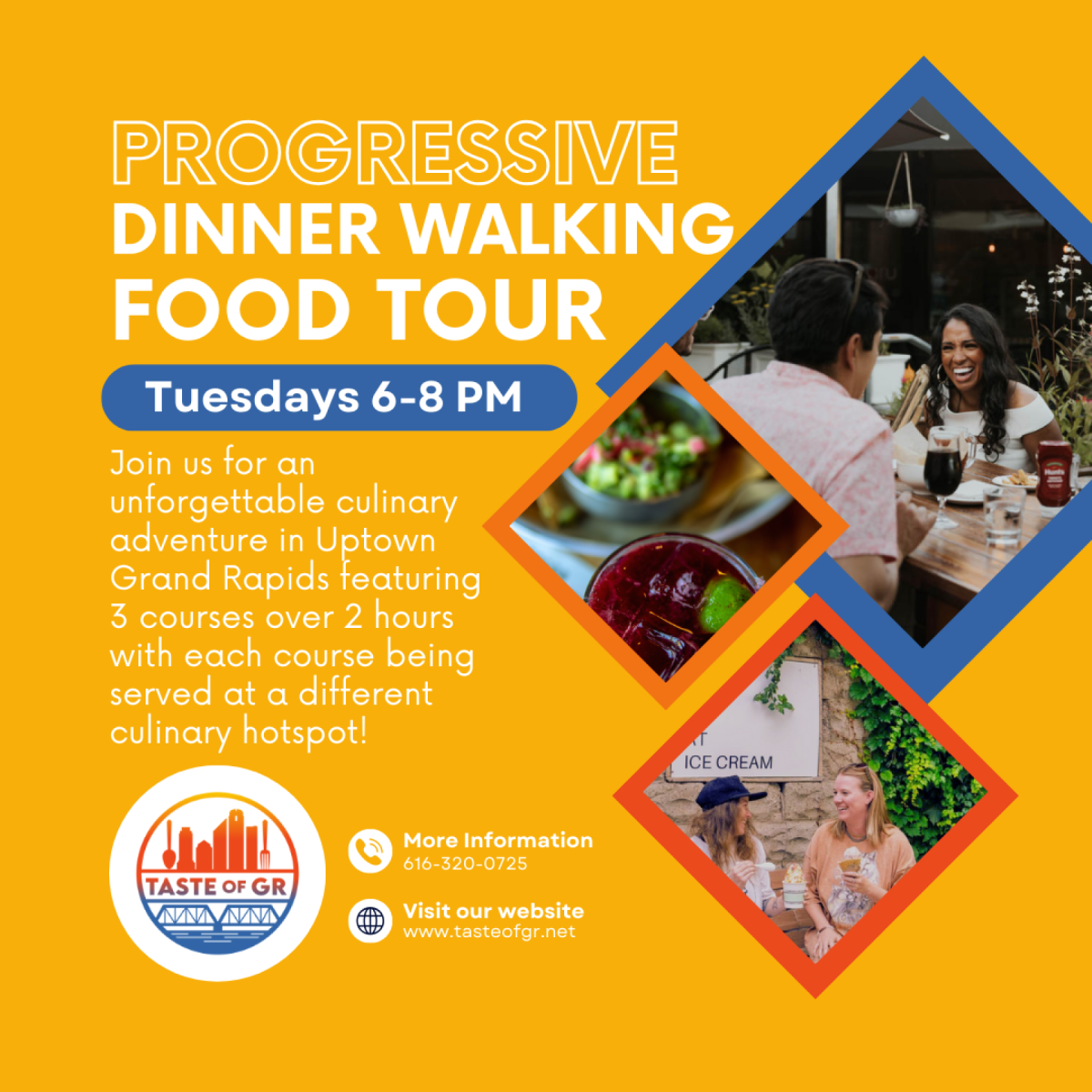 Uptown Strolling Dinner Tour