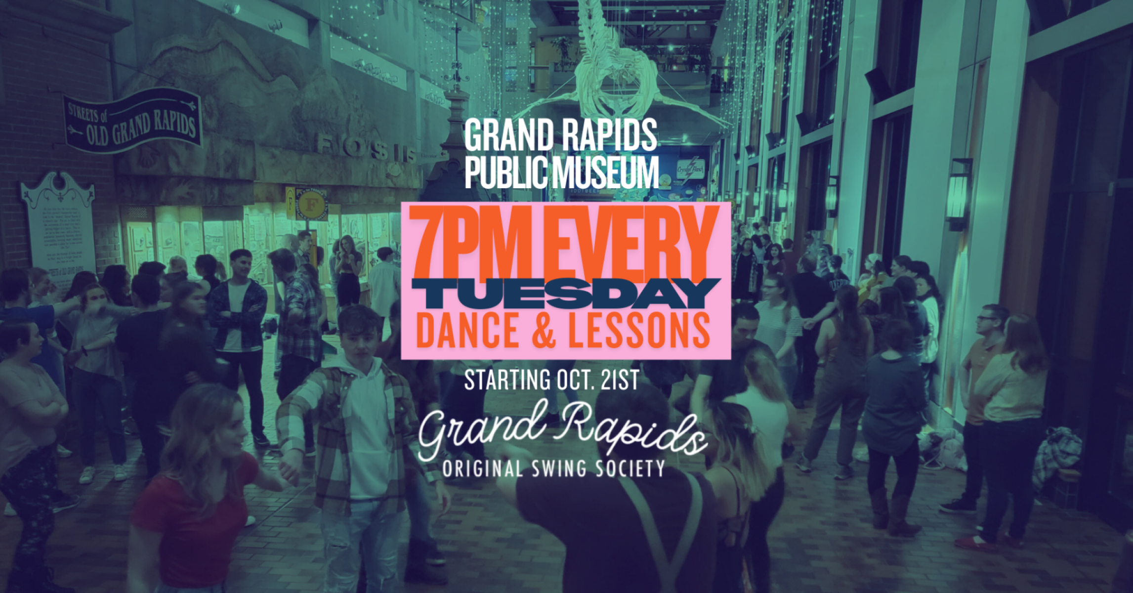 Swing Dance at the Public Museum Every Tuesday