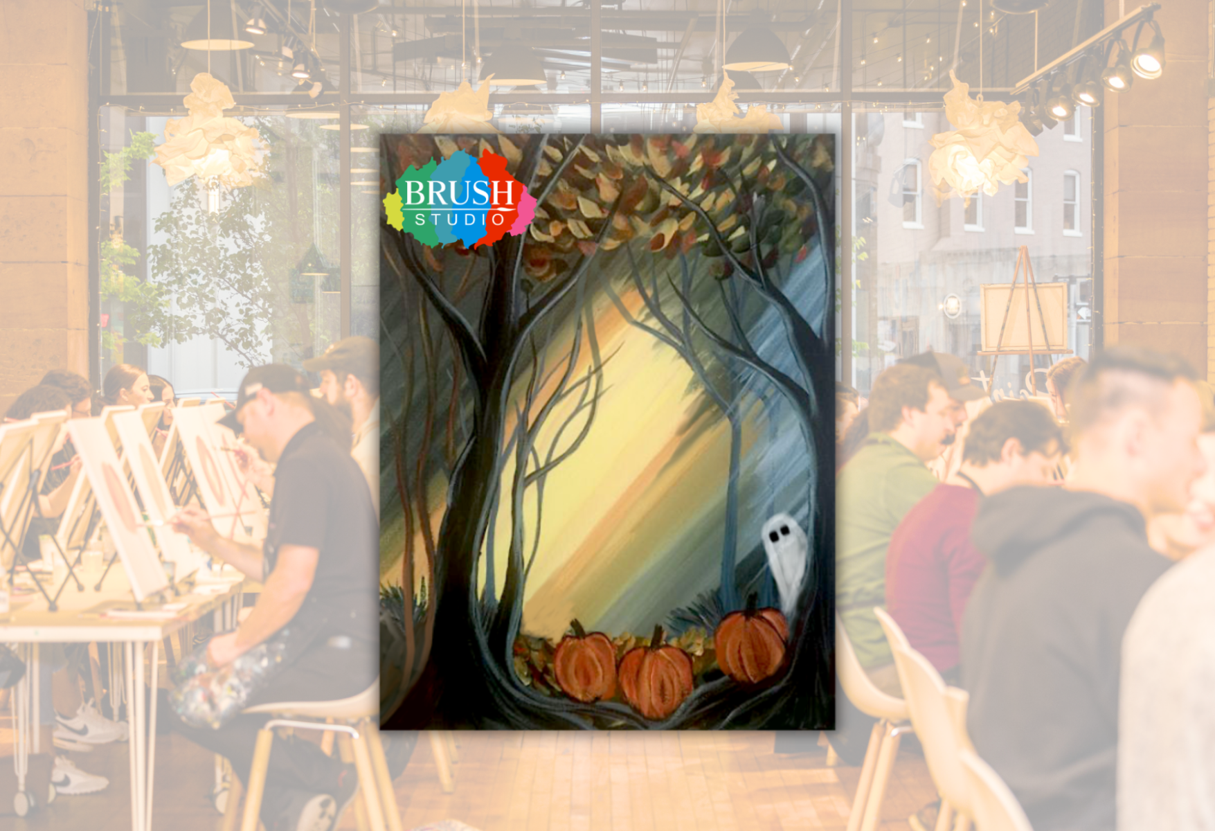 Brush Studio Paint & Sip -All Hallows Eve