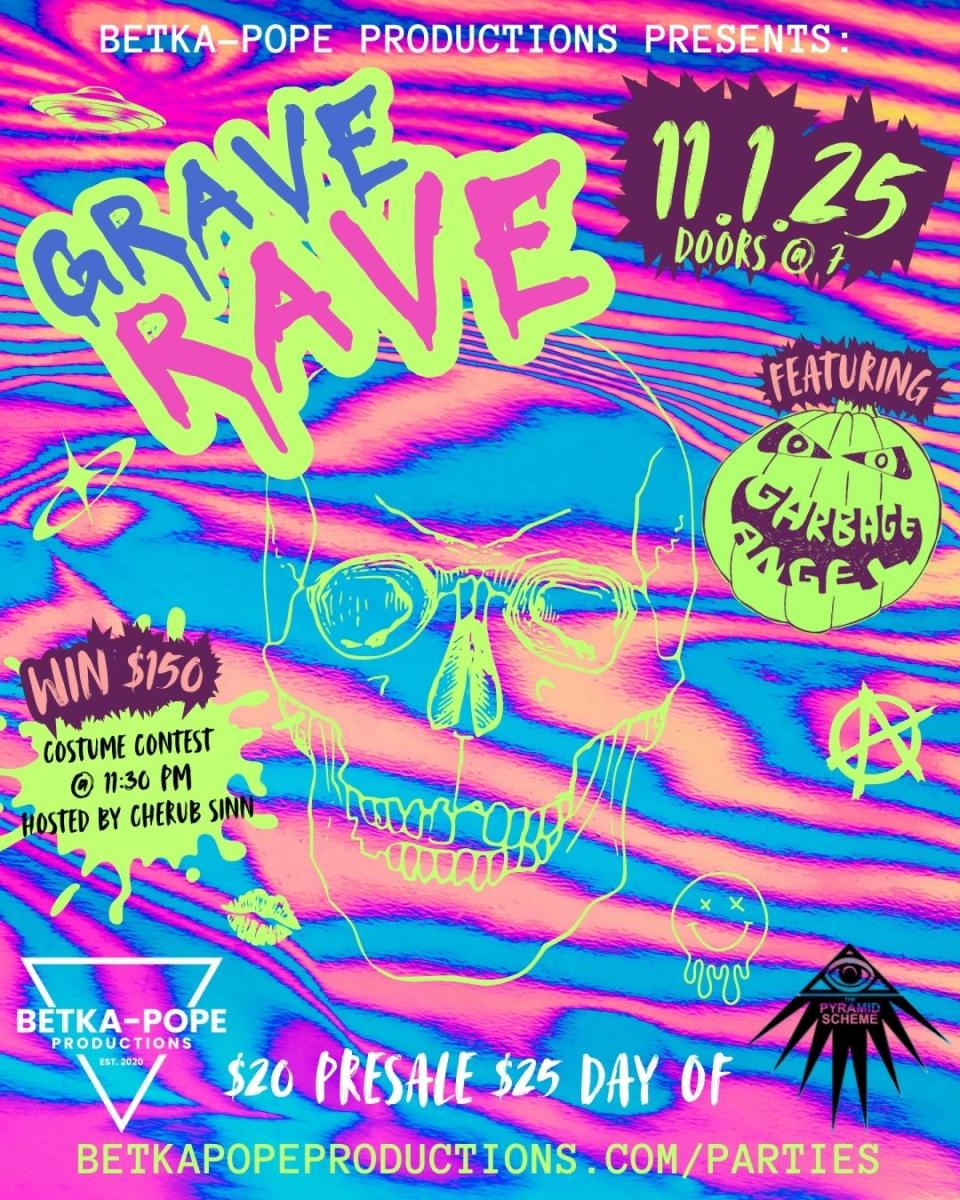 Grave Rave at the Pyramid Scheme