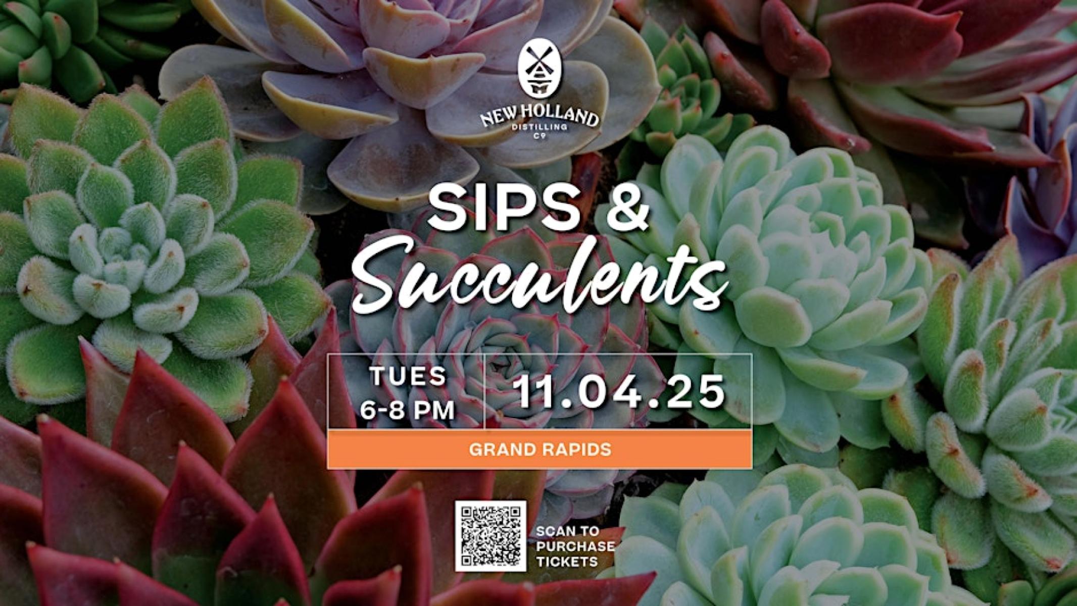 Sips & Succulents Cocktail Class