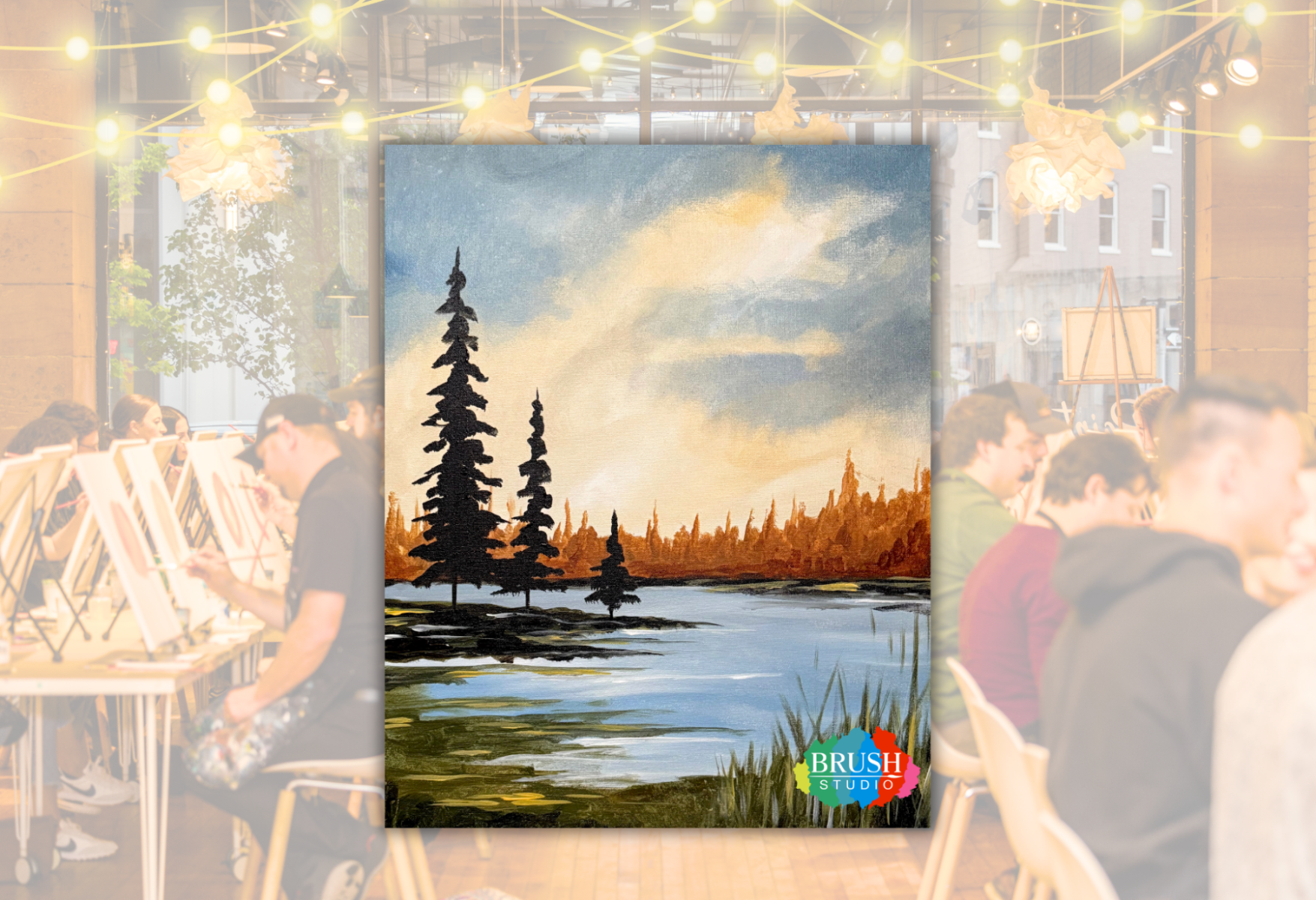 Brush Studio Paint & Sip - Whispers of Fall