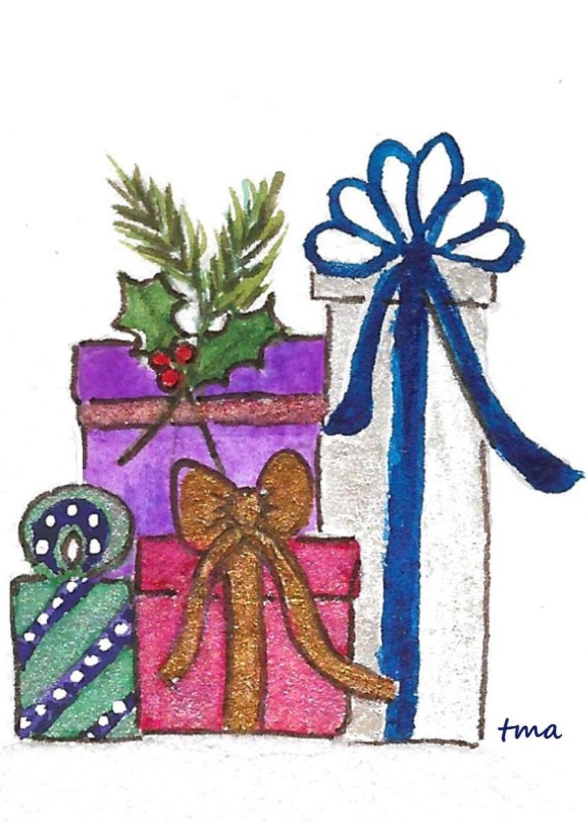 Christmas Combo – Watercolor Class