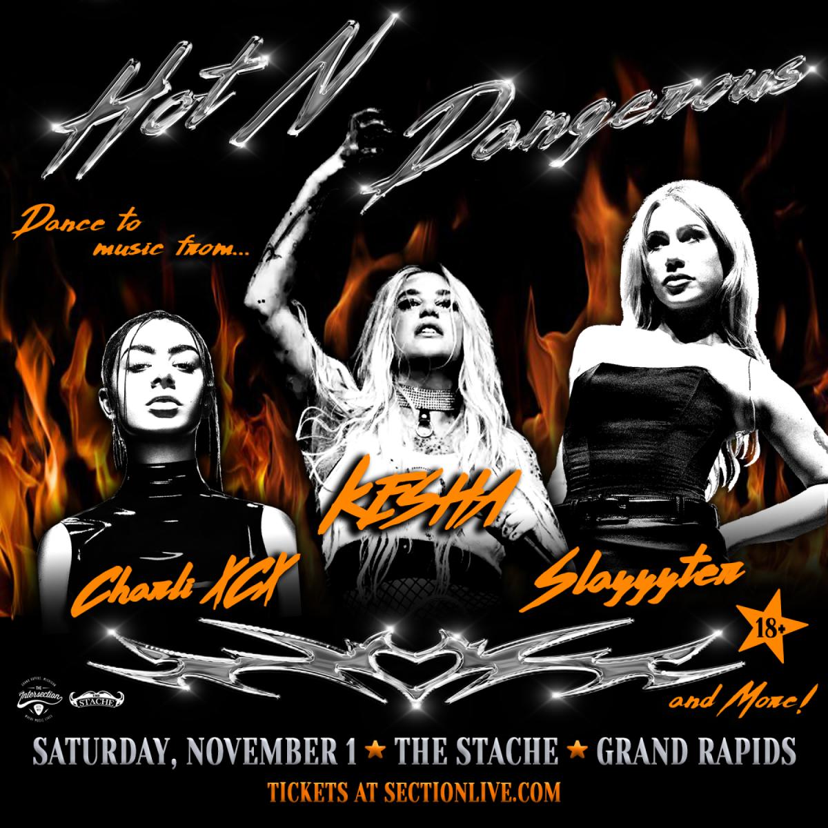 Hot N Dangerous: Dance to the music from Kesha, Charli XCX, Slayyyter and more!