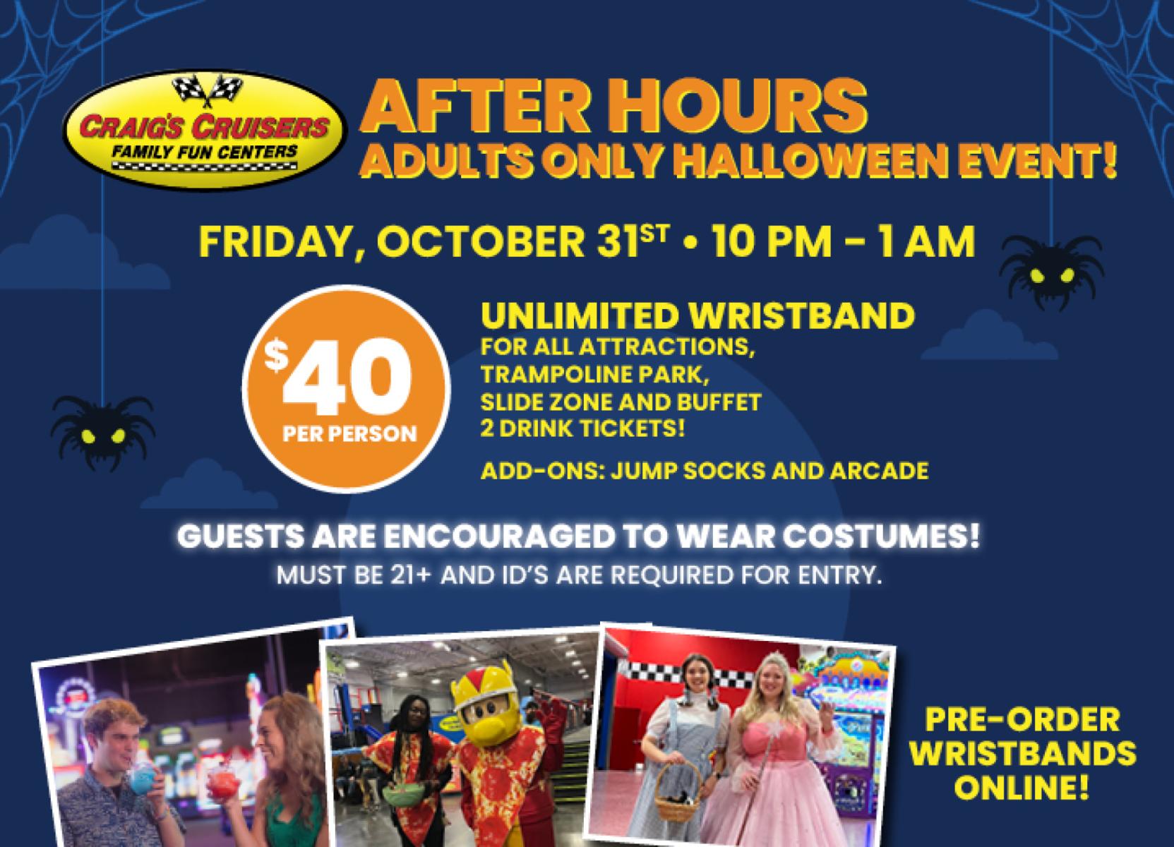 After Hours Adults Only Halloween Event