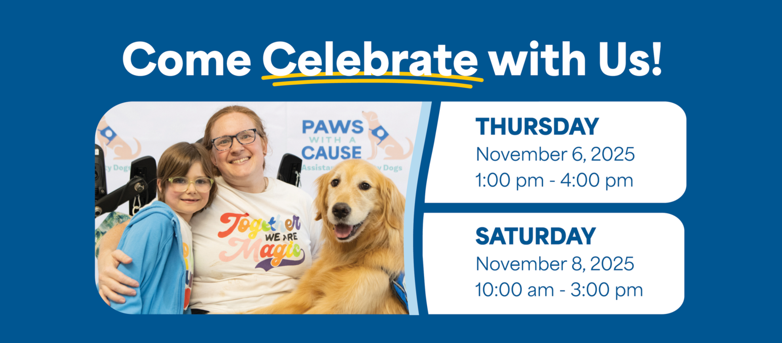 Paws With A Cause Community Open House