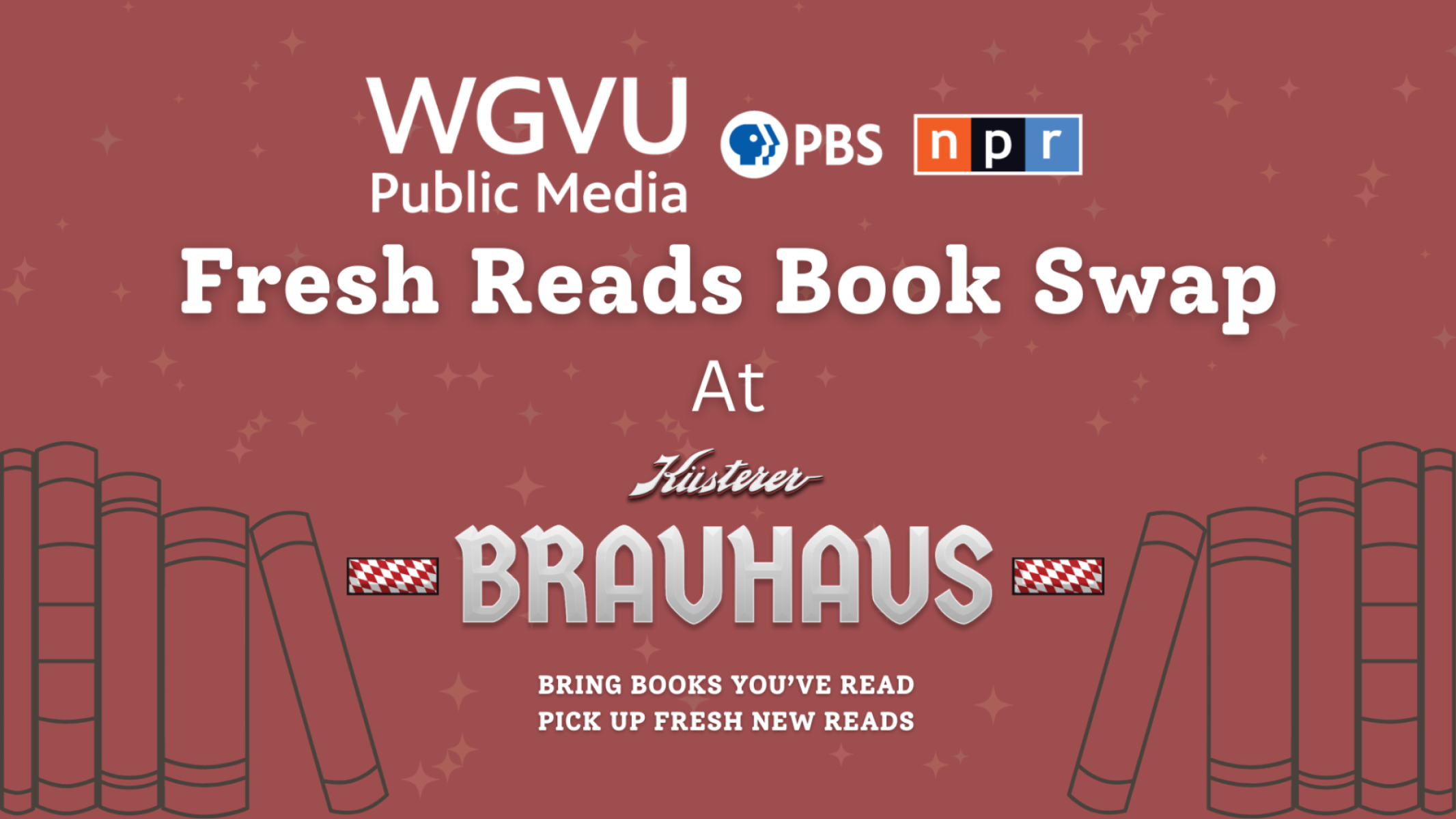 WGVU Fresh Reads Book Swap