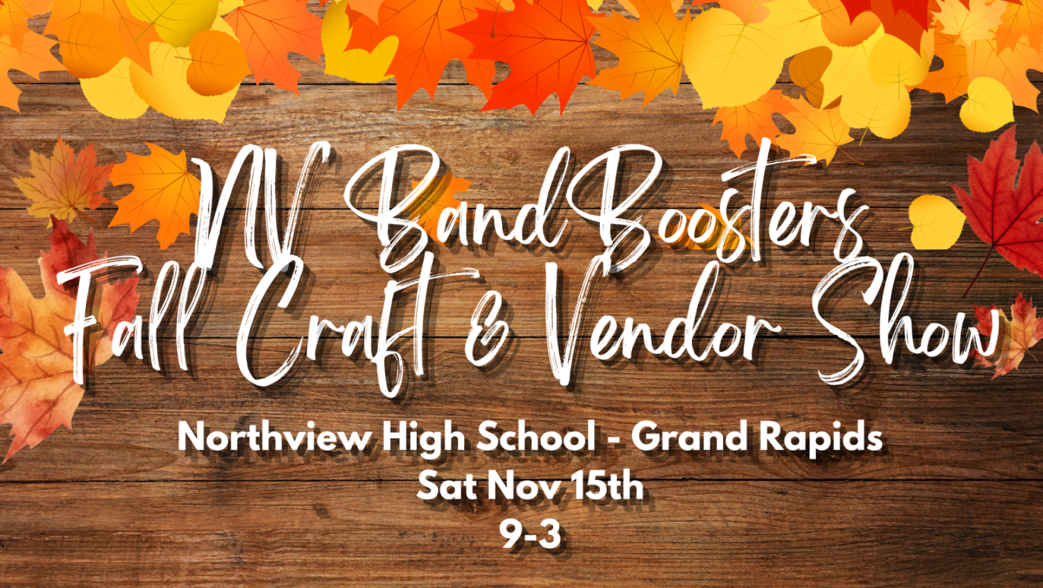 NV Band Boosters Fall Craft & Vendor Show
