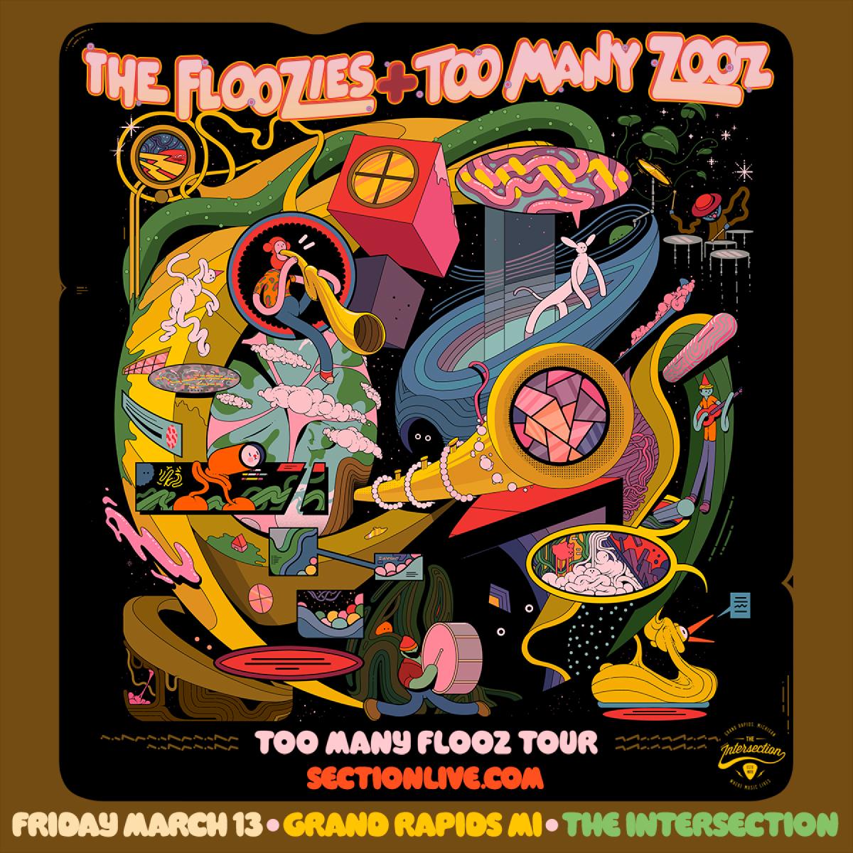 The Floozies + Too Many Zooz