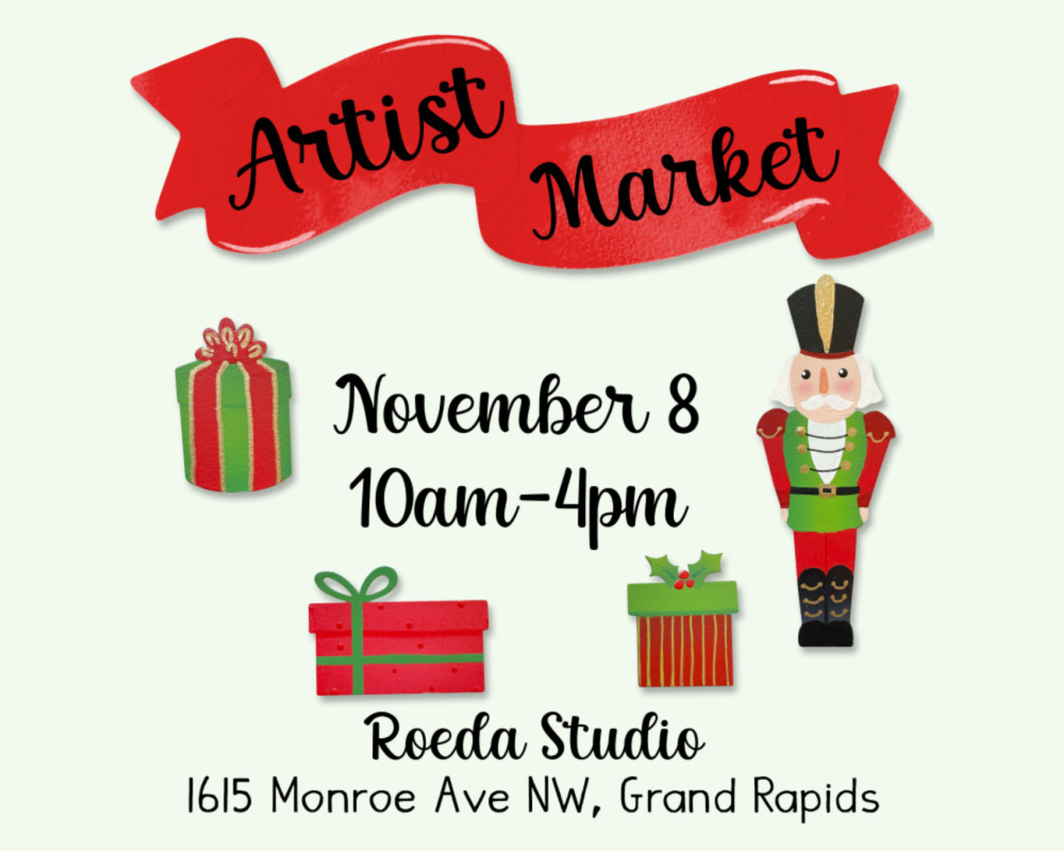 Holiday Market at Roeda Studio