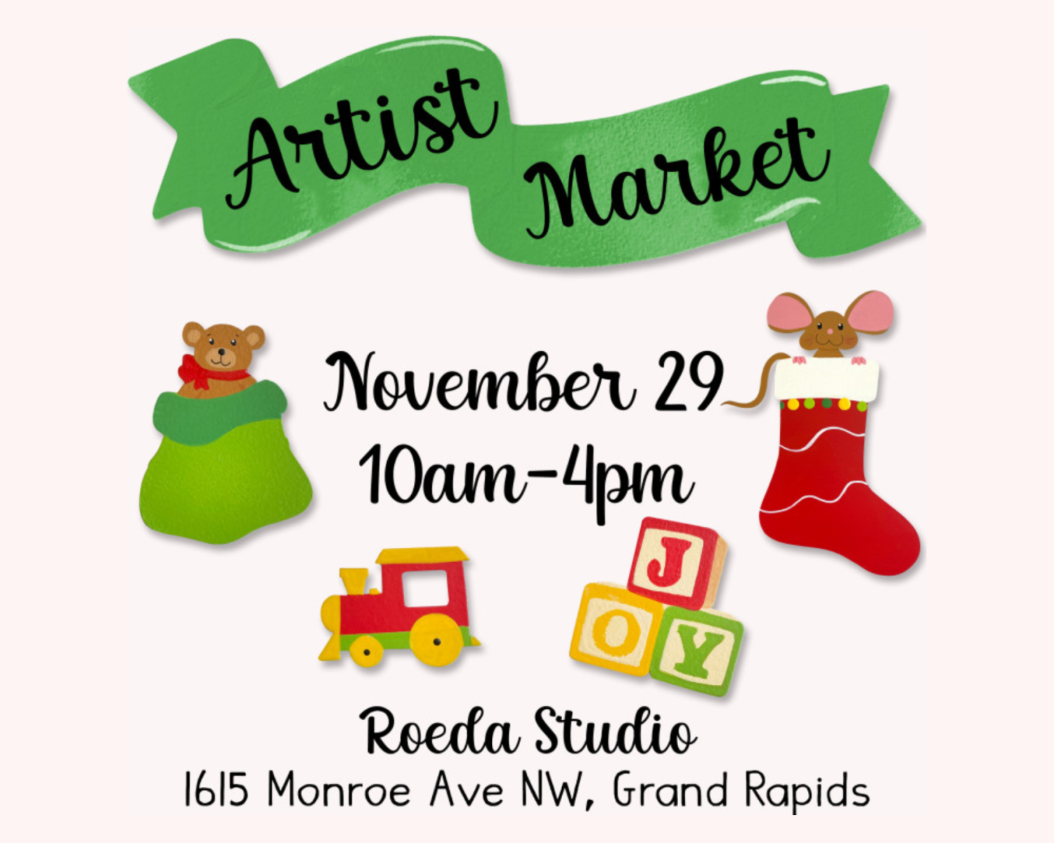 Small Business Saturday at Roeda Studio