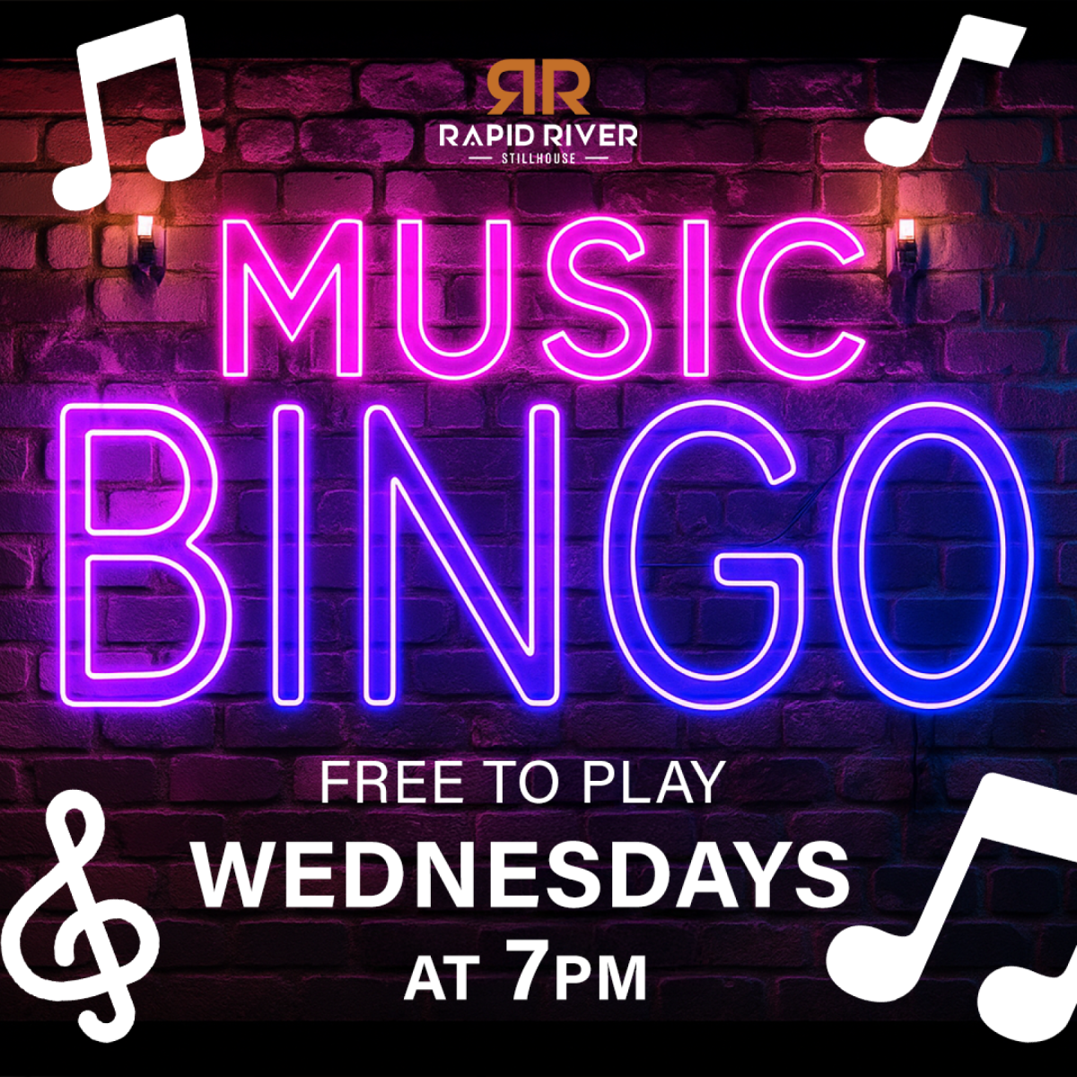 Music Bingo at the Rapid River Stillhouse