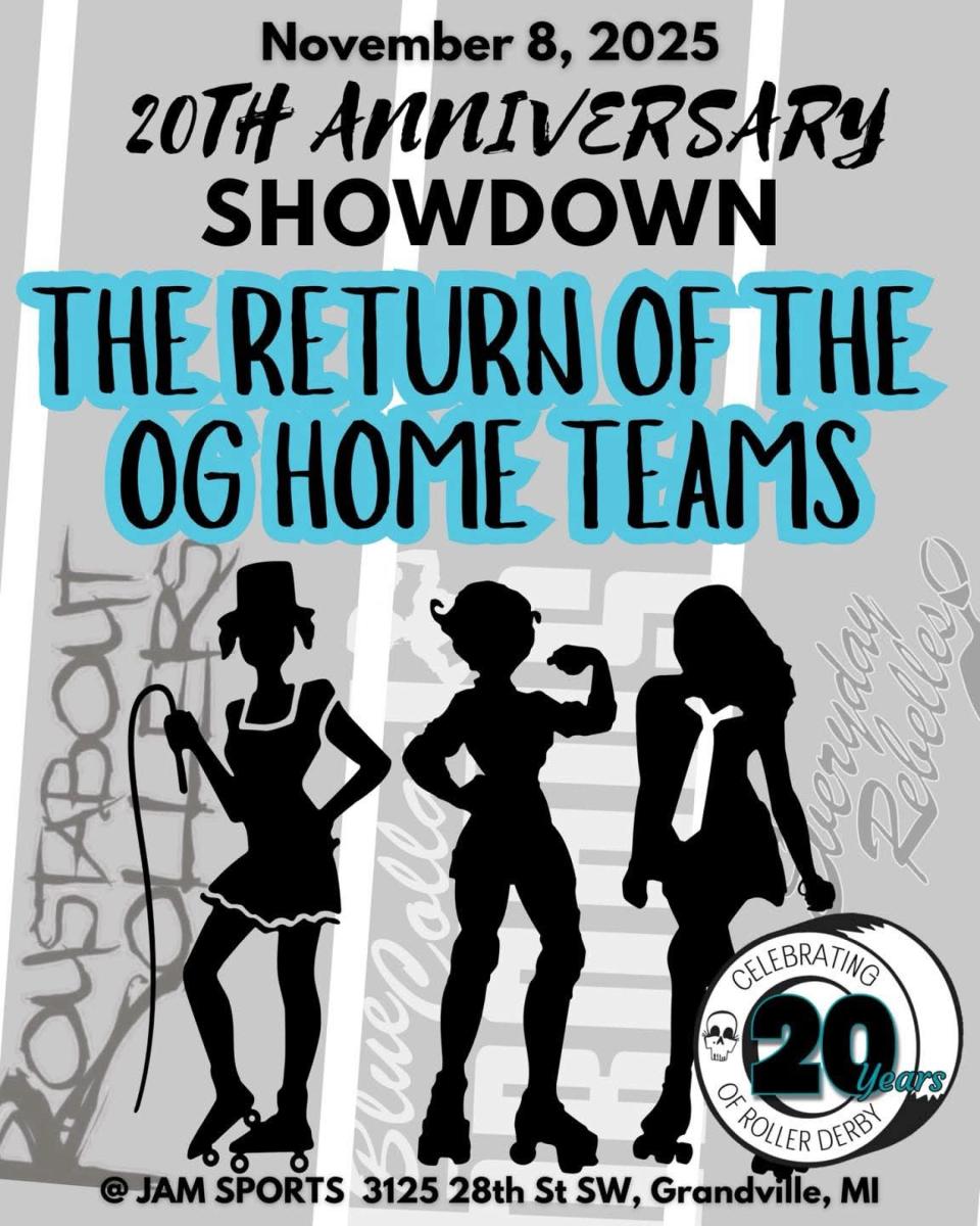Grand Raggidy Roller Derby 20th Anniversary Game, Return of The Home Teams!