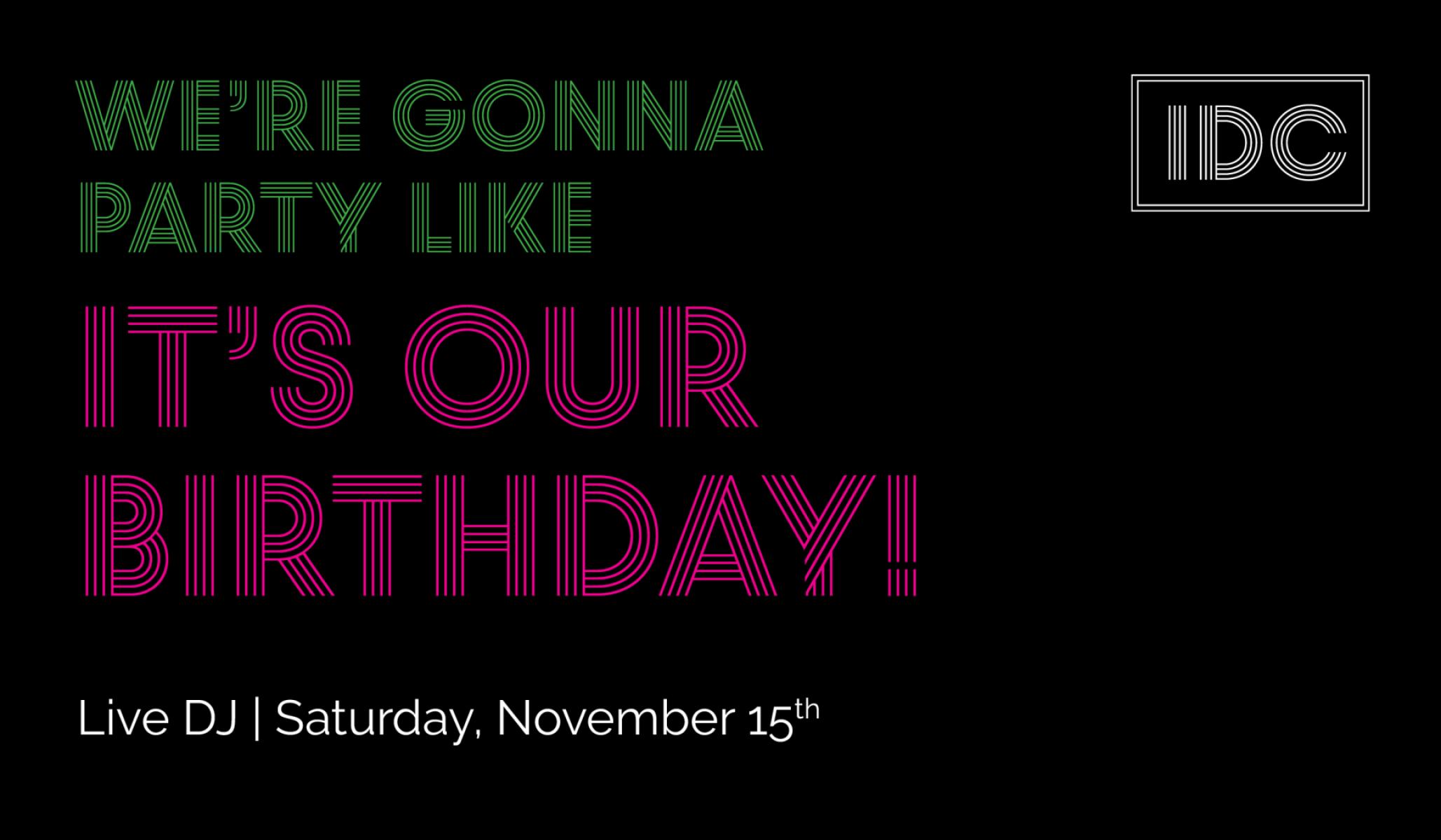 IDC Birthday