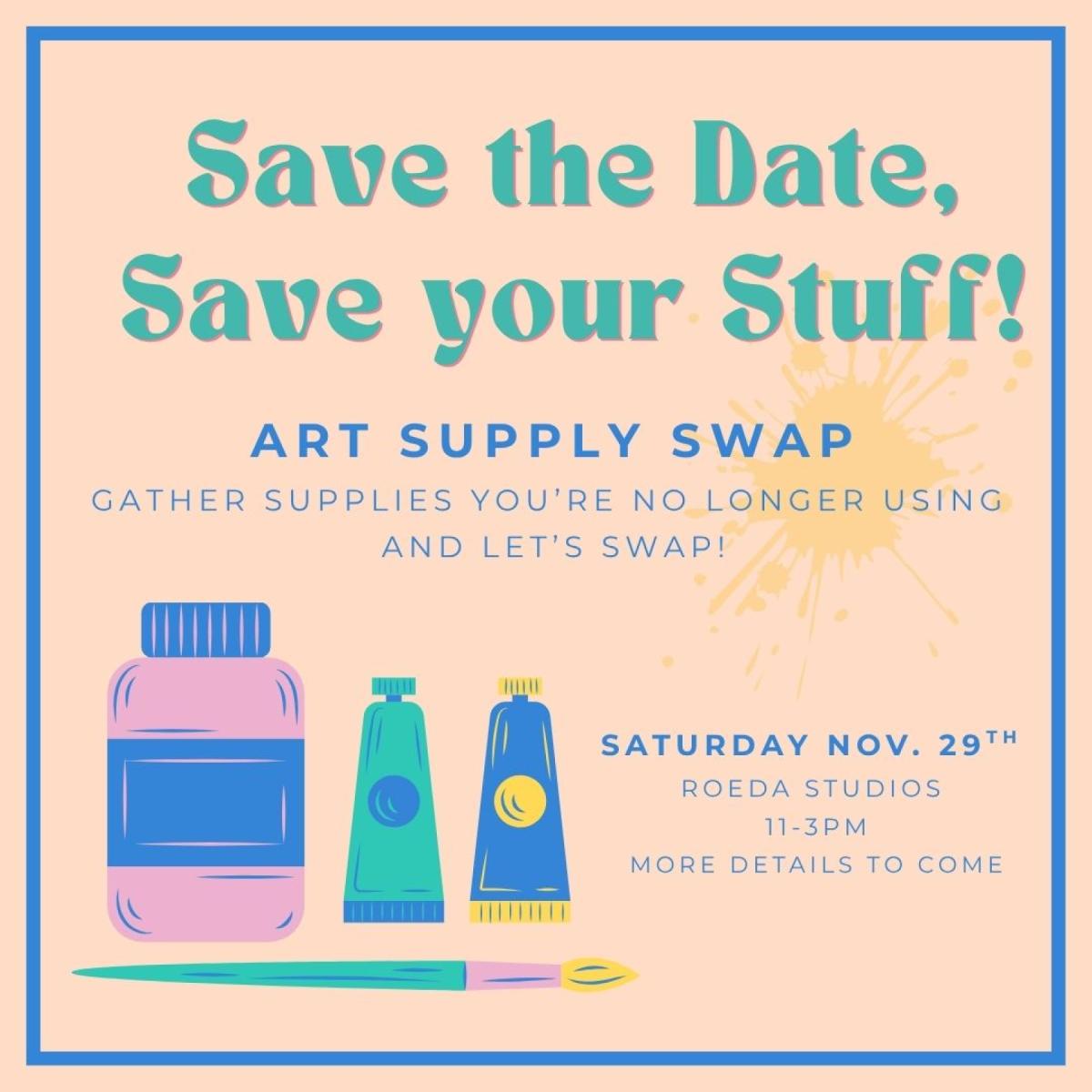 Art Supply Swap