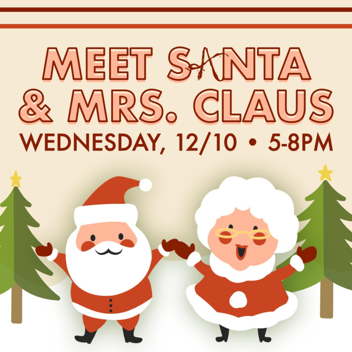 Meet Santa & Mrs. Claus