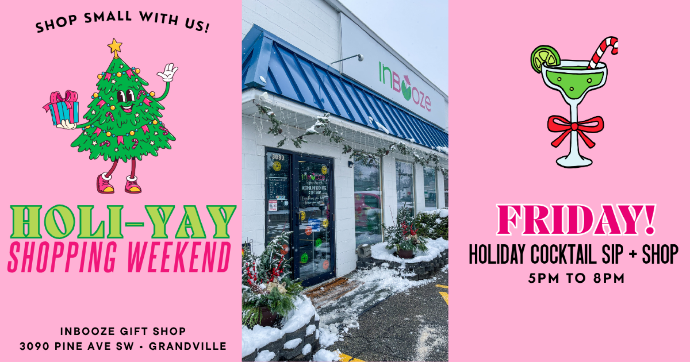 Holiday Sip + Shop @ InBooze Gift Shop