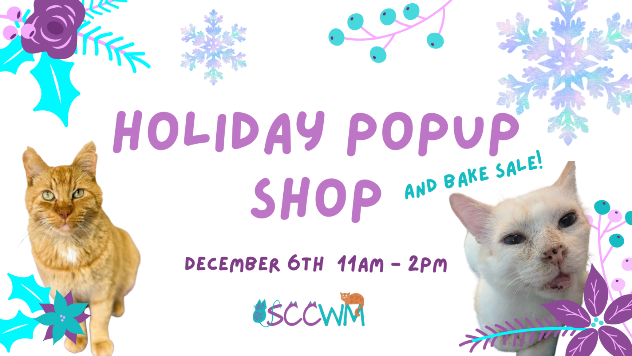 Holiday Pop-Up Shop and Bake Sale