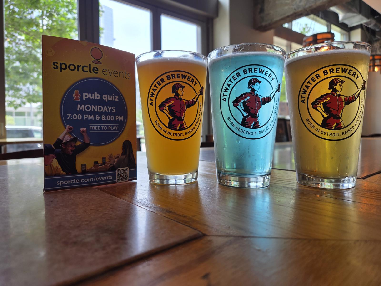 FREE Sporkle Trivia @ Atwater Brewery!