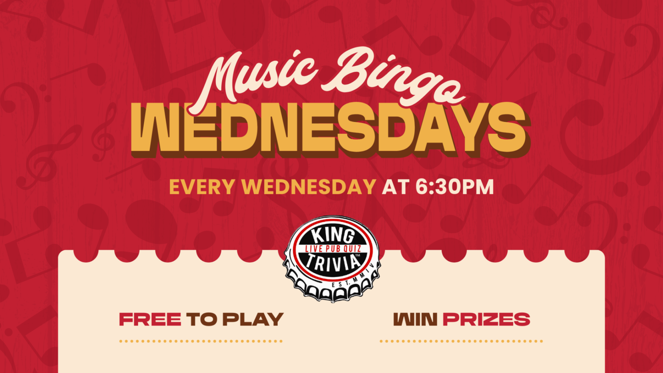 Music Bingo at Vander Mill