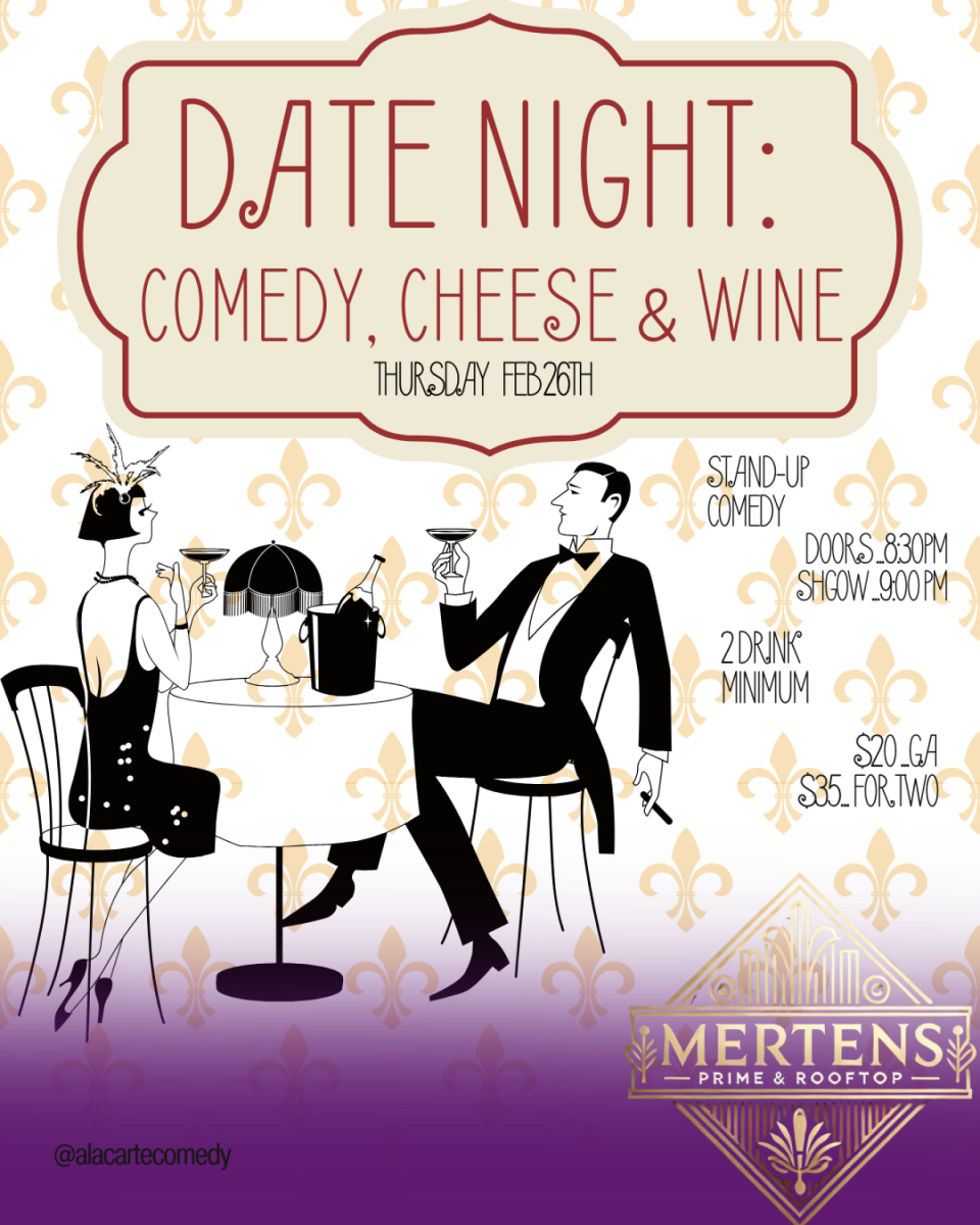 Date Night: Comedy, Cheese & Wine @ Mertens