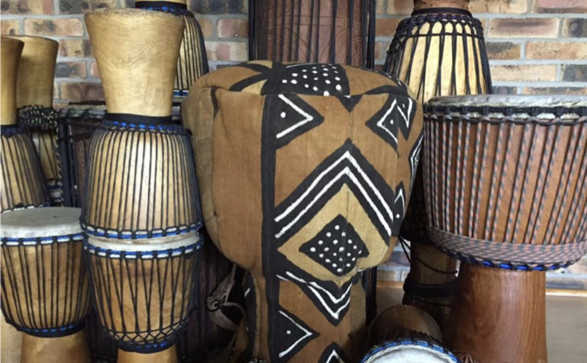 African Drum Circle: Leah Ivory + 100 African Drums Played by You and Your Friends!