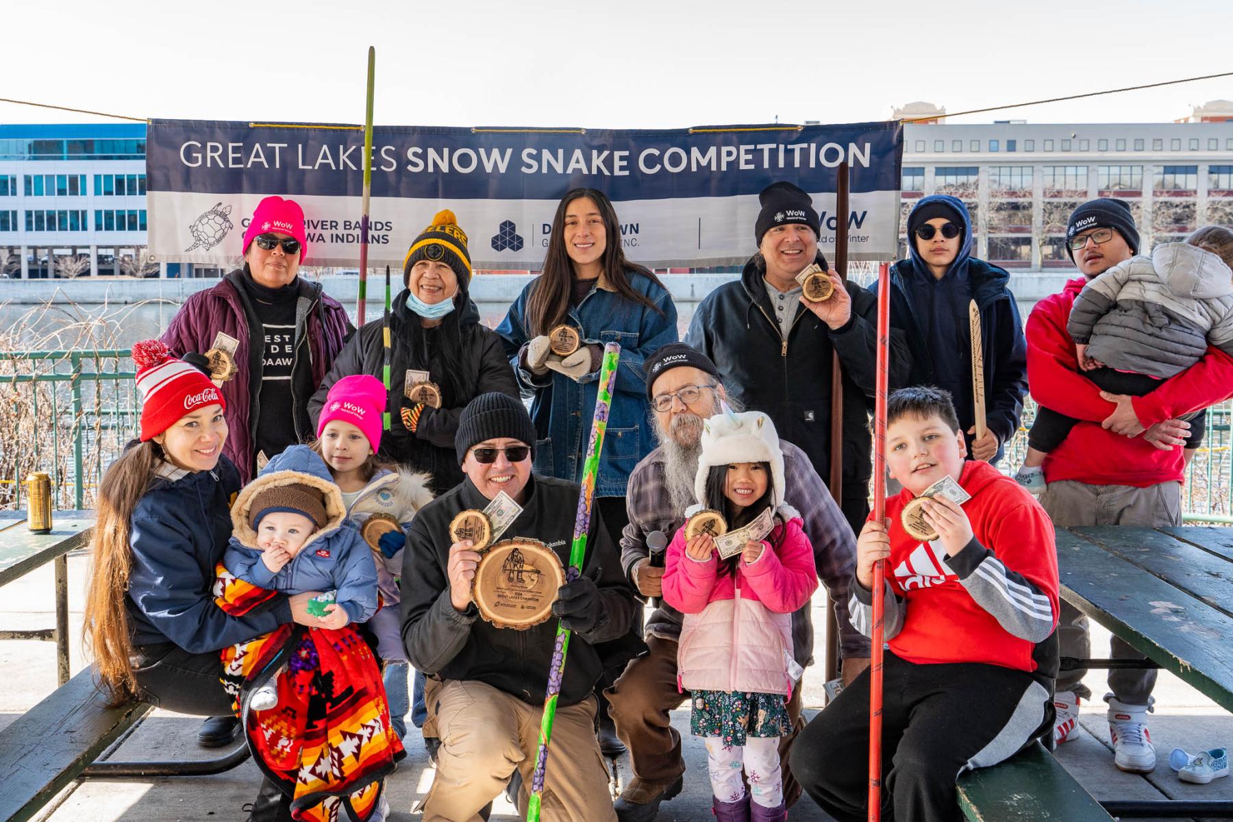 Great Lakes Snow Snake Competition