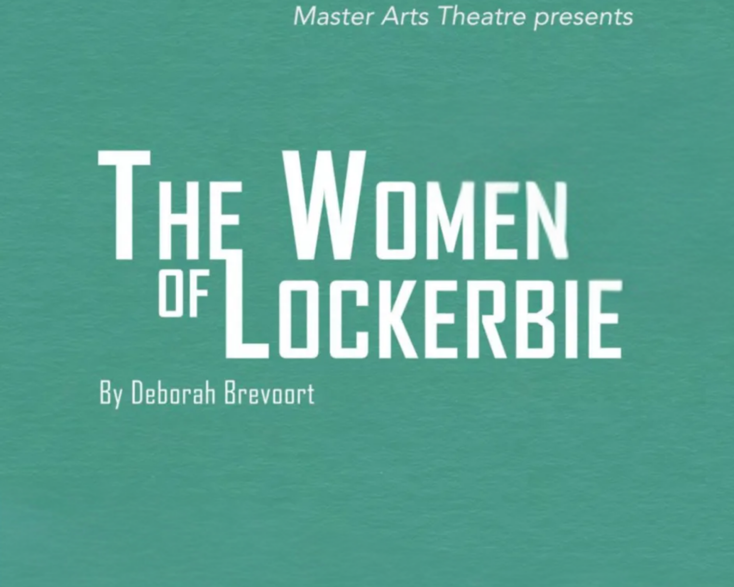 The Women of Lockerbie