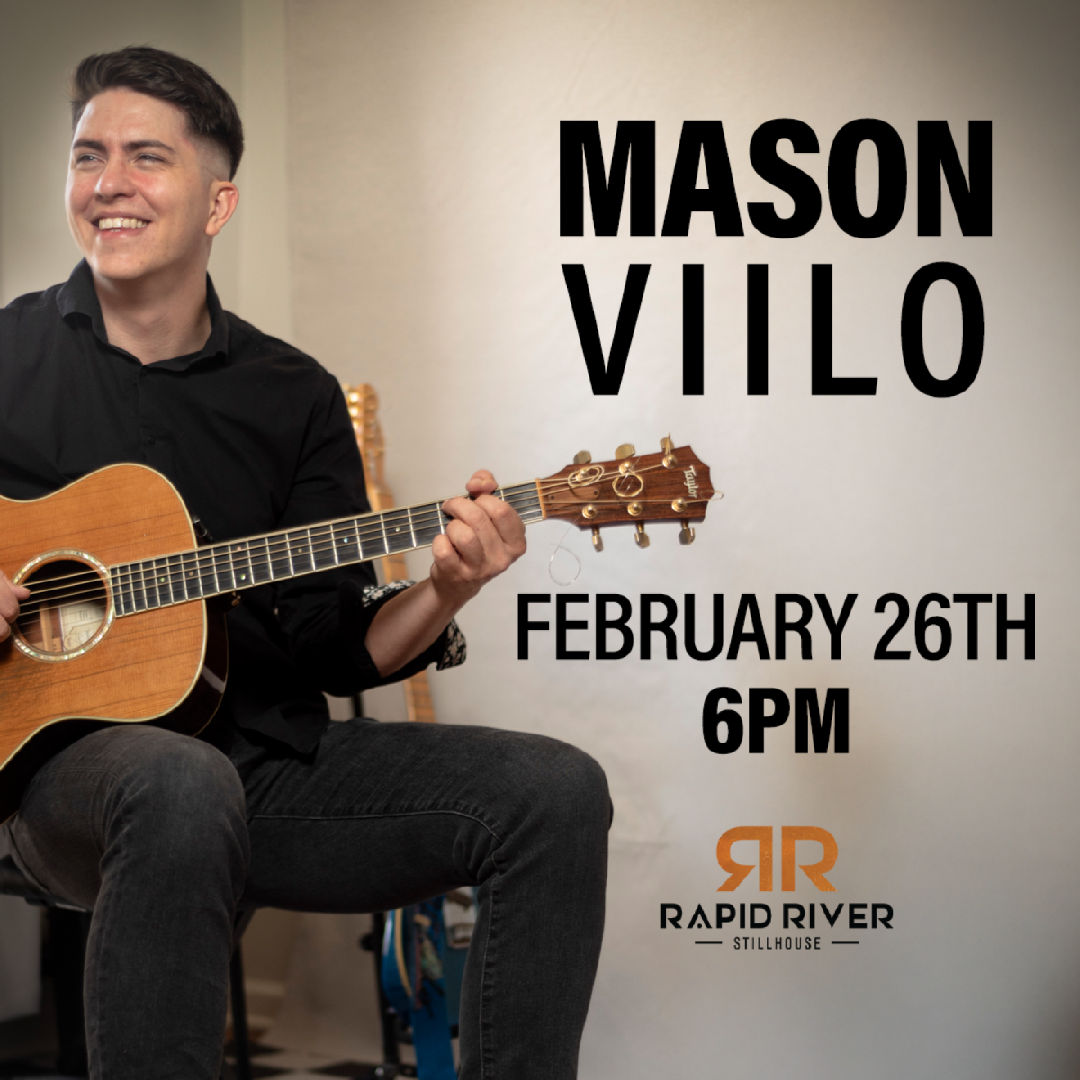 Mason Viilo at the Rapid River Stillhouse