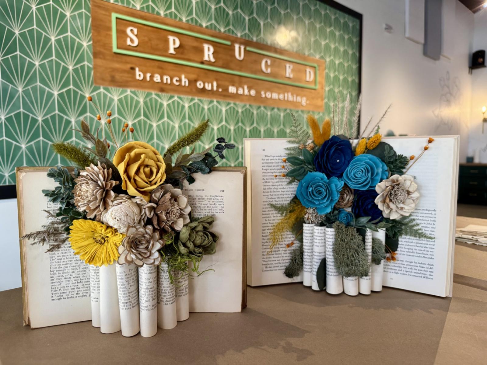 Books & Blooms