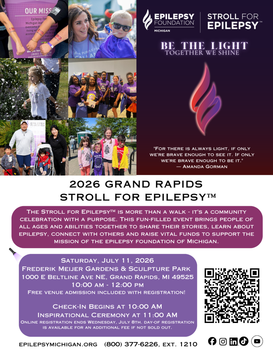 2026 Grand Rapids Stroll for Epilepsy™