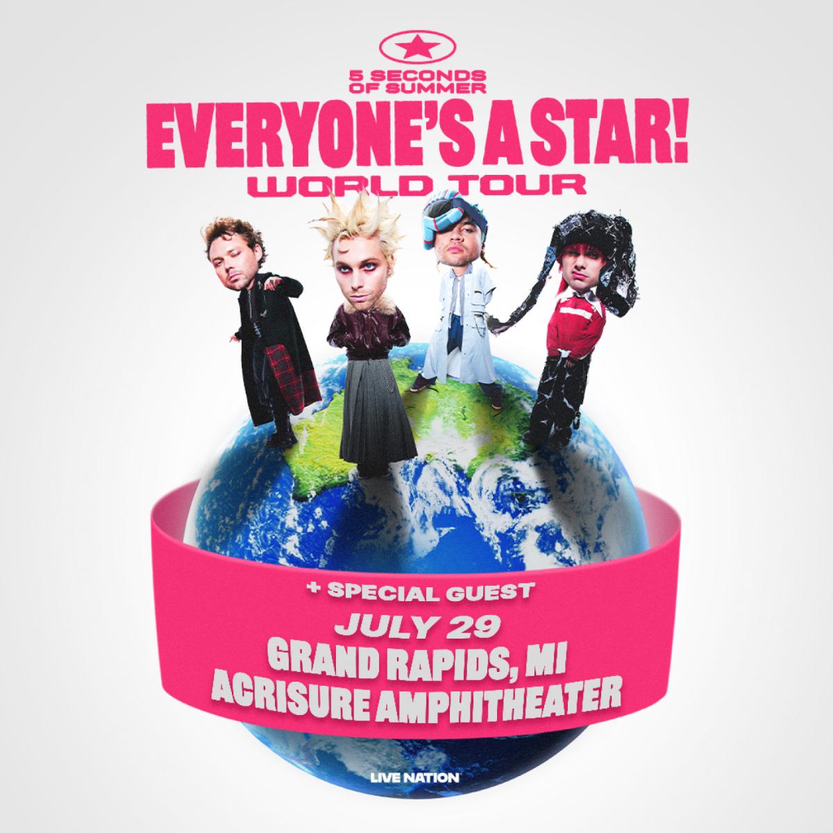5SOS - Everyone's a Star world tour