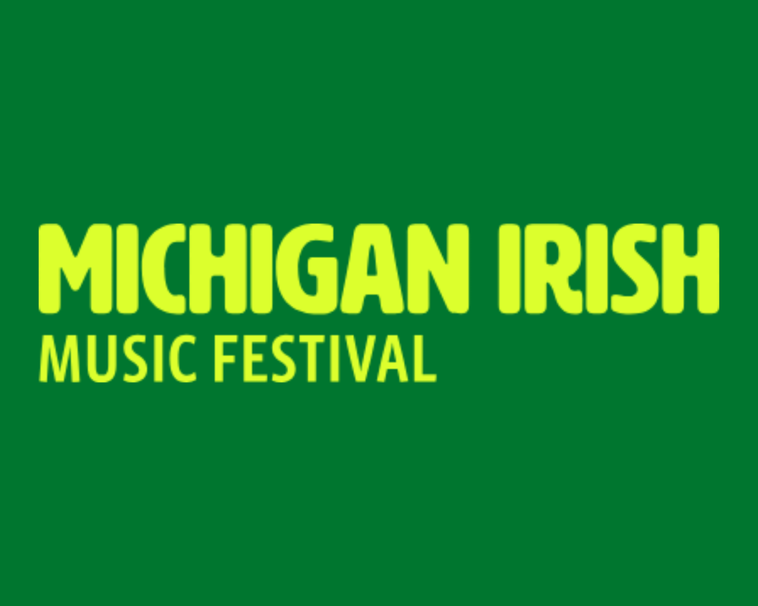 Michigan Irish Music Festival