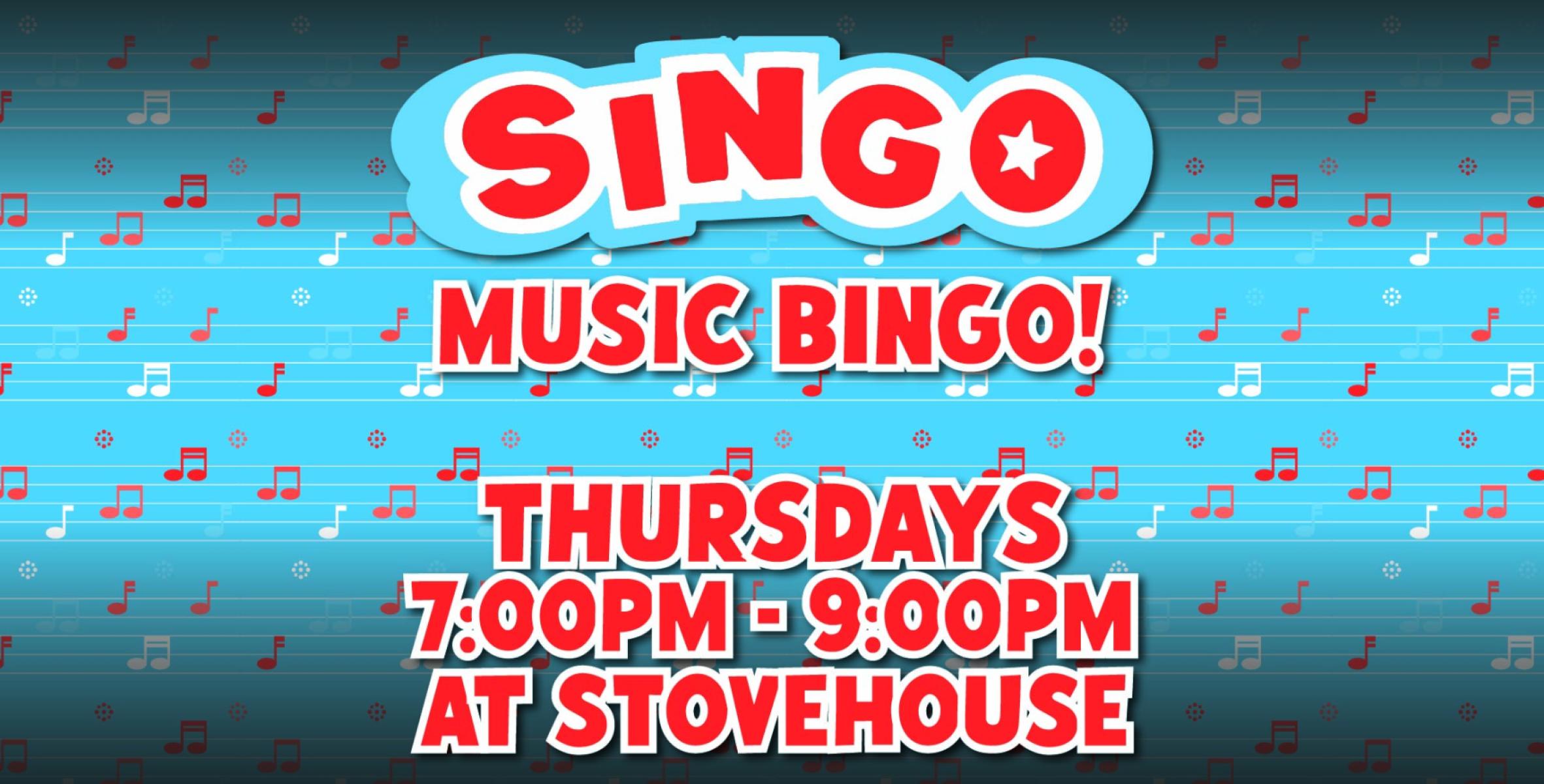 SINGO BINGO at Stovehouse