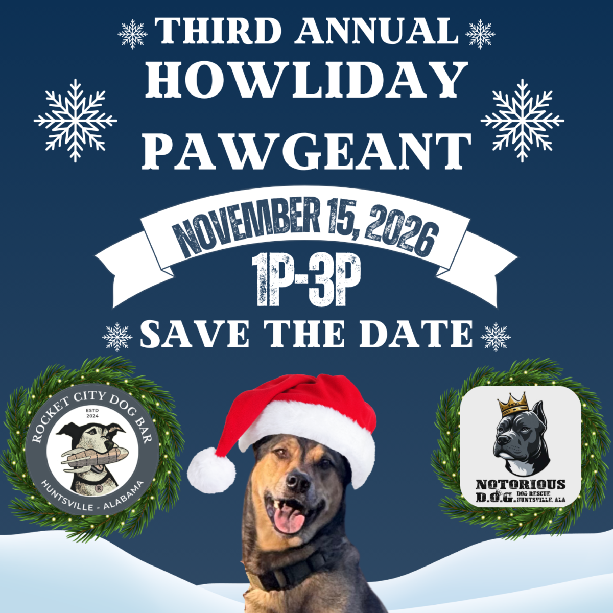 HOWLiday PAWgeant to Benefit Notorious D.O.G Rescue