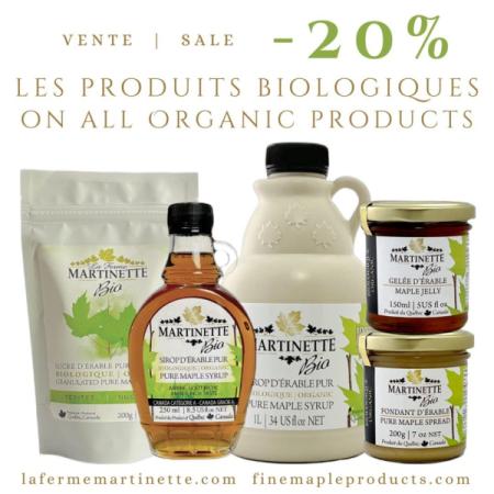 La Ferme Martinette – Division Gourmet Érable